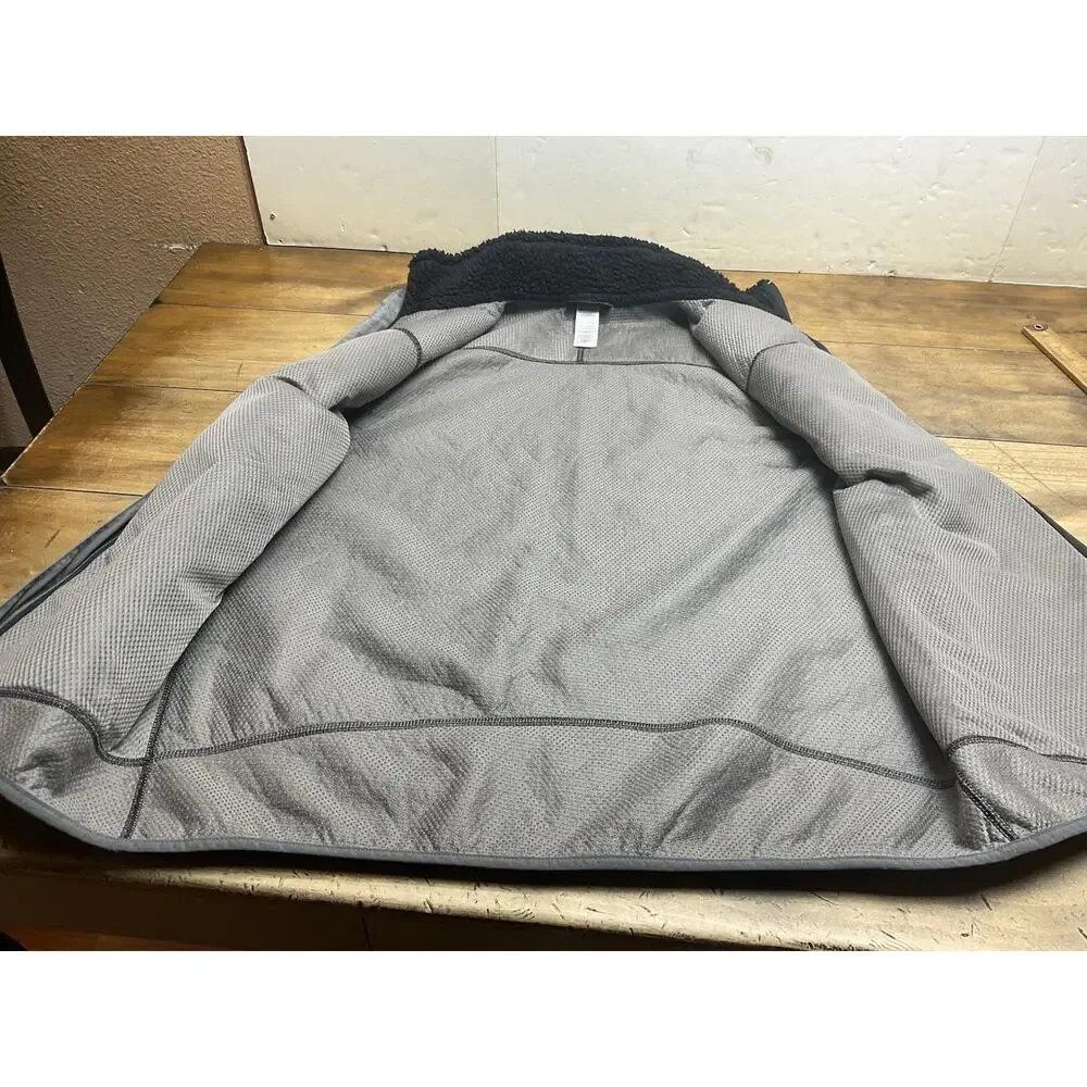 Patagonia Vest Mens L Black Classic Retro X Deep Pile Fleece Outdoor 23047